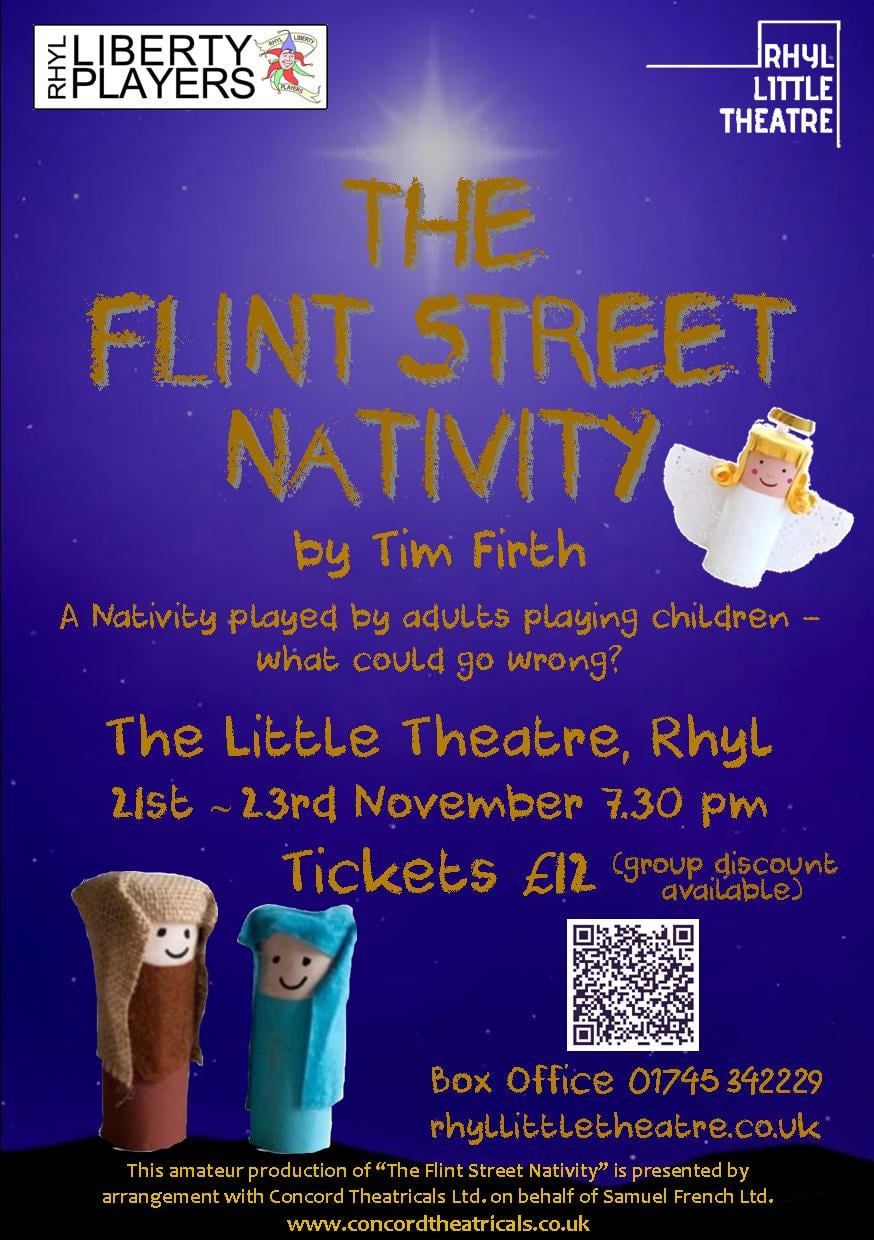 Flint Street Nativity Poster